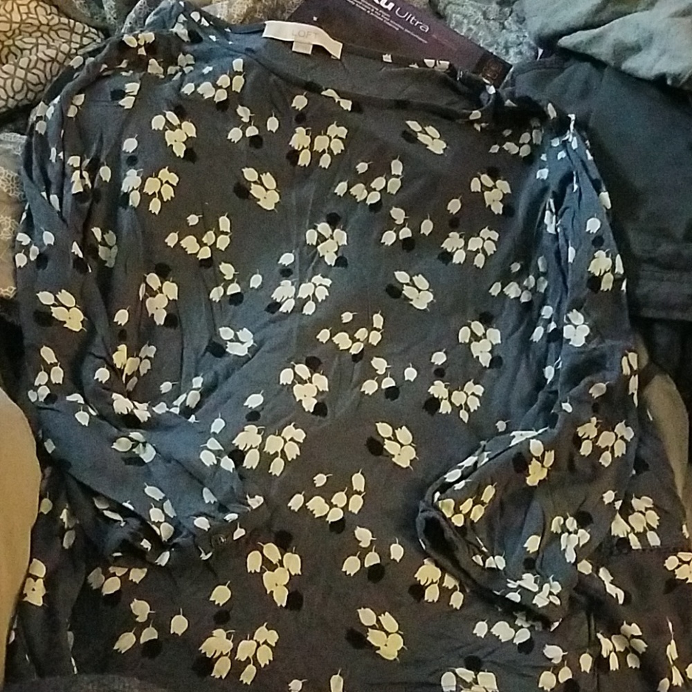 Loft peasant top